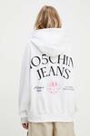 Хлопковая толстовка Moschino Jeans, белый - фото 3