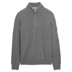 Свитер Aigle BK854 half zip, серый - фото