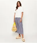 Латунные брюки relaxed fit Weekend Maxmara, темно-синий - фото 2