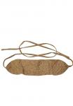 Ремень Massimo Dutti Waist belt, Beige - фото