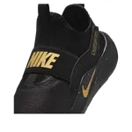Кроссовки (PS) Nike Flex Runner 4 'Black Metallic Gold' - фото 5