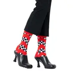 Носки Happy Race crew, красный - фото 2