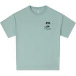 Футболка Cafe Converse, зелёная - фото 3