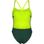 Монограмма купальник вызов назад Arena, мультиколор - фото 2