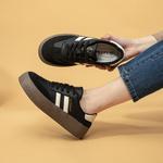 Кроссовки La Chapelle Skateboarding Shoes Women's Low-top, белый/черный - фото 27