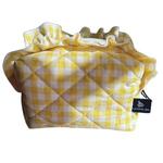 Косметичка LILI с оборками The Royal Bee - желтая - фото 2