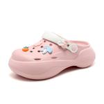 Сабо женские Oubt, розовый - фото 6