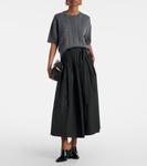 Доминус шерстяной топ S Max Mara, Grey Melange - фото 2