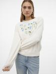 Свитер VERO MODA VMAlina, Off white - фото 6