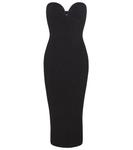 Платье-бюстье Талия Galvan, черный - фото