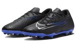 Nike Phantom GX Футбольные бутсы унисекс, Black/Hyper Royal/Chrome - фото 3