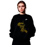 Унисекс худи Nike черное - фото 7