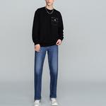 Свитшот мужской Lee, черный - фото 4