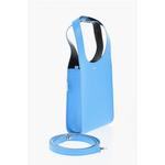 Сумка-тоут из светло-голубой кожи Coperni, Light Blue - фото 3