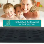 Коврик для ванной Delluxia, черный - фото 4