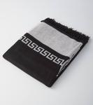 Плед Greca Key и Medusa Versace Home, Black - фото 5