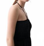 Платье Osorio в черном цвете DELUC - фото 3