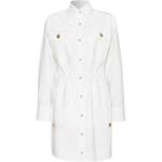 Женское платье с длинными рукавами PINKO, белый - фото 2