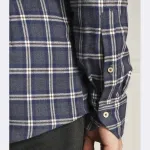 Рубашка узкого кроя Stenströms, синий - фото 4