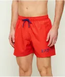 Пляжные шорты regular fit Ea7, красный - фото