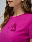 Футболка Salsa Jeans, Dark pink - фото 5