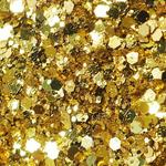 Пудра для ногтей - Gemstone Effect GOLD, Raisin - фото 2