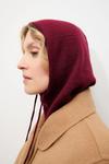 Кашемировая балаклава Answear.Lab, бордовый - фото