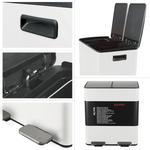 Бак с педалью Spirella, белый - фото 5