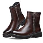 Черные мужские ботинки YEDANI, Черные однослойные туфли - фото 9