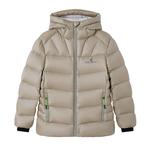 Пуховик осень зима подростки NAUTICA, белый - фото