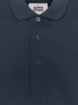 Рубашка поло с короткими рукавами Alpha Studio, синий - фото 3