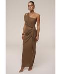 Женский боди Lovina Drape JLUXLABEL, Brown - фото 8