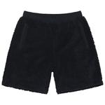 Шорты Stussy Sherpa, черные - фото