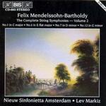 Диск CD String Symphonies Nos. 1 6 7 & - Felix Mendelssohn - фото