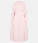 Платье-миди Nour из крепа с драпировкой Roksanda, Lemonade - фото