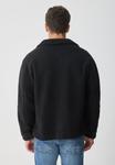 Флисовая куртка Pier One Fleece jacket, True Black/Black - фото 3