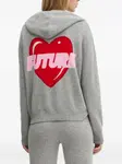 Толстовка с сердечным мотивом From Future, серый - фото 3