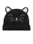 Шапка MANGO KIDS GATO, черный - фото