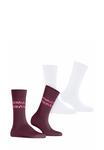Носки Esprit Memphis Rib 2-Pack, Sortiment/Bordeaux - фото 5