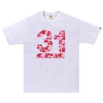 Футболка BAPE A Bathing Ape 31st Anniv. ABC Camo Tee, White/Pink - фото