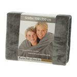 Плед Gözze Premium Memphis, 150 см, серый - фото