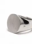 Перстень Oval Satin Tom Wood, серебяный - фото 3