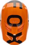Мотокроссовый шлем FOX v1 shield, Orange - фото 4