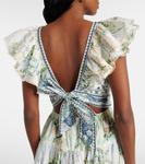 Хлопковое мини-платье с кристаллами Camilla, Jardim Party - фото 6