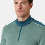 Мужской термобелье Helly-Hansen LIFA Merino Midweight Half Zip с влагоотводящим эффектом Helly Hansen, 489 Cactus - фото 5