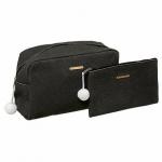 Набор из 2 косметичек Modern Color черного цвета 5five Simply Smart - фото