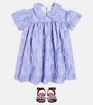 Платье в форме сердца Caroline Bosmans, фиолетовый - фото 2