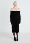 Платье-джемпер VMBOOM OFF SHOULDER DRESS Vero Moda, черный - фото 6