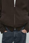 Куртка Massimo Dutti Summer jacket, Dark Brown - фото 4