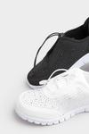 Кроссовки Extra Wide Fit Embellished Pull On Trainers Yours, белый - фото 5